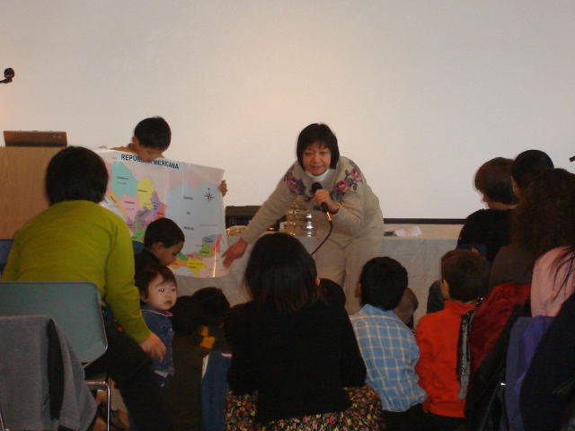 Children's sermon in Chicago.