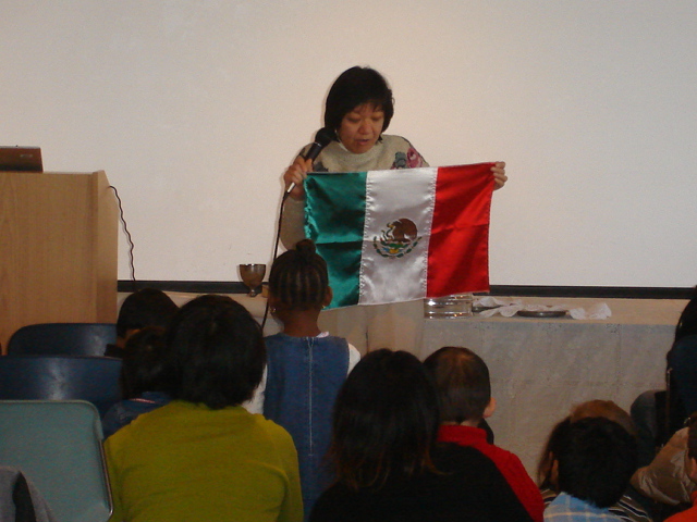 Children's sermon in Chicago